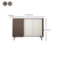 Gam Rettangolo Sideboard Cabinet Casa Sinterita Sinterita Sieto con porte