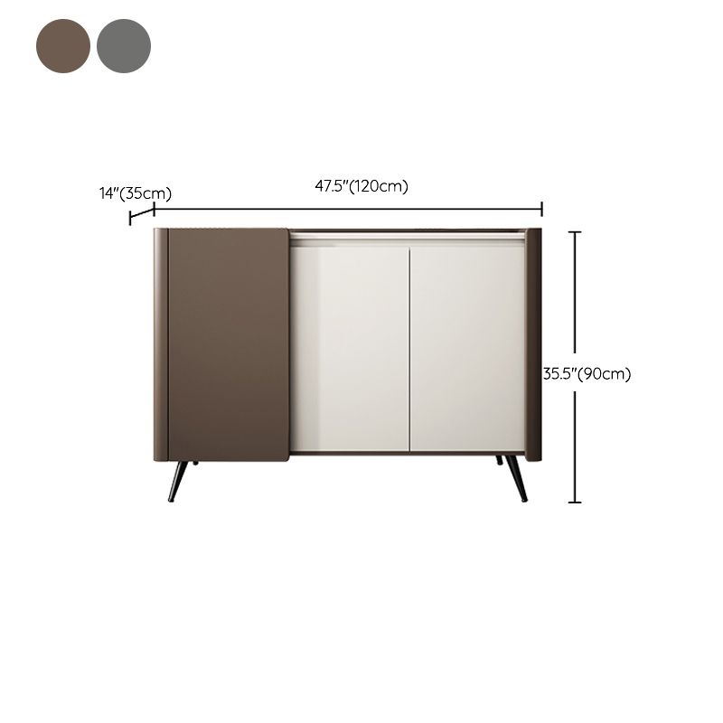 Gam Rettangolo Sideboard Cabinet Casa Sinterita Sinterita Sieto con porte