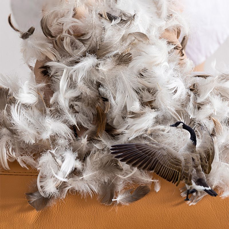 Genuine Leather Square Arm Bench Seating with Bolster Pillows Brown Settee Furniture Clearhalo 'furn' 'furn_sectionals' 'Furniture' 'furniture_sectionals' 'kitchen' 'kitchen_sectionals' 'Living Room Furniture' 'Sectionals' 1200x1200_68066d87-88b8-47b7-a649-89b63c5ff0b4