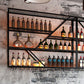 Modern Simple Wine Rack Iron Shelf Wall Mounted Wine Rack for Bar Clearhalo 'furn' 'furn_wine_racks' 'Furniture' 'Kitchen & Dining Furniture' 'Wine Racks' 'wine_racks' 1200x1200_68084cbe-5775-47c7-9203-72915a95f3c1