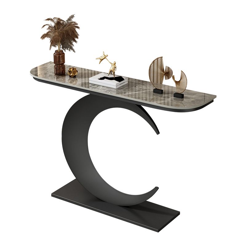 Tavolo da console resistente alle macchie glam di glam/metallo per la sala