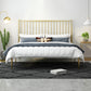 Modern Style Metal Slat Standard Bed with Rectangular Headboard Clearhalo 'Bedroom Furniture' 'Beds' 'furn' 'furn_beds' 'Furniture' 1200x1200_681657ac-17b9-486e-ab62-d3026a7ebfd1