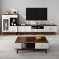 Wooden TV Media Stand Open Storage Media Console with Drawers Clearhalo 'furn' 'furn_tv_stands_entertainment_centers' 'Furniture' 'Living Room Furniture' 'TV Stands & Entertainment Centers' 'TV Stands & Media Storage Furniture' 'tv_stands_entertainment_centers' 1200x1200_68165b2c-3b10-431c-8c5f-e4eb2363672b