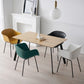 Industrial Design Plastic Dining Side Chairs Solid Back Arm Side Chair Clearhalo ' kitchen&dining_furn' 'Dining Chairs' 'Dining Tables & Seating' 'dining_chair' 'Furniture' 'furniture_dining_chair' 'Kitchen & Dining Furniture' 'kitchen' 1200x1200_6819e649-66db-4029-bb22-d5c223cf698b