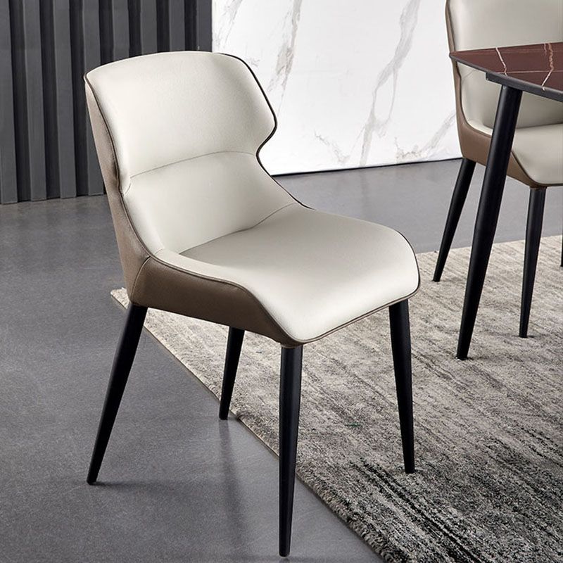 Modern Metal Dining Room Chair Wingback Arm Chair for Restaurant Use Clearhalo 'Dining Chairs' 'Dining Tables & Seating' 'dining_chair' 'furn' 'furn_dining_chair' 'Furniture' 'Kitchen & Dining Furniture' 1200x1200_681ed3ff-f62f-45bb-a124-cf341d90844f