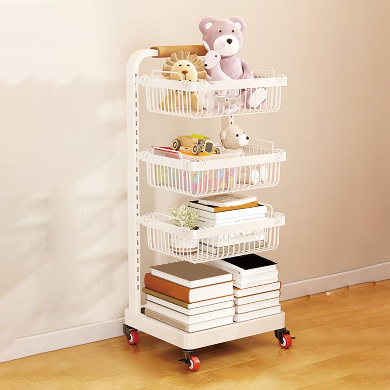 Libreria di libreria aperta contemporanea libreria verticale in metallo per ufficio