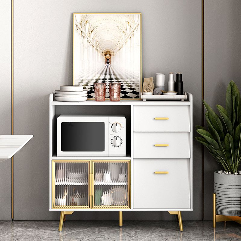 Modern Buffet Sideboard Stone Sideboard with Cabinets and Cabinets Clearhalo 'buffet_sideboard' 'Buffets & Sideboards' 'furn' 'furn_buffet_sideboard' 'Furniture' 'Kitchen & Dining Furniture' 1200x1200_6823ae2b-b7e9-47b9-a9df-50bdda198084