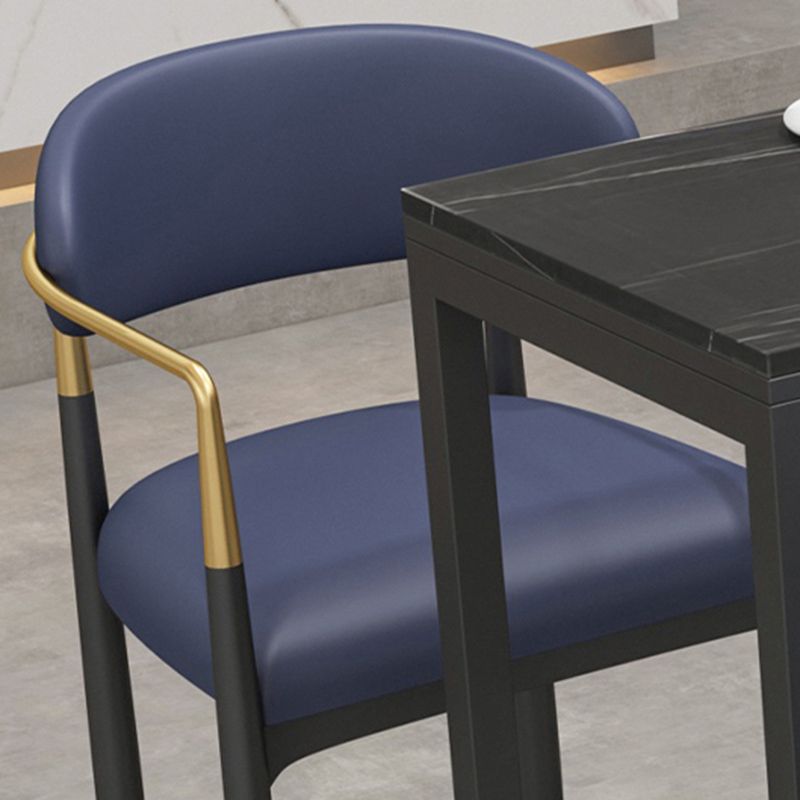 Moderne gesinterde stenen bistro balk tafel rechthoekige balktafel voor eetkamer