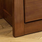 Mid-Century Modern Wooden Accent Cabinet with Drawer Brown Cabinet Clearhalo 'Cabinets & Chests' 'cabinets_chests' 'furn' 'furn_cabinets_chests' 'Furniture' 'Living Room Furniture' 1200x1200_6828c4dd-bdc8-480c-83ff-67528b590ad3