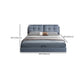 Contemporary Faux Leather Standard Bed, Rectangular Upholstered Headboard Bed Clearhalo 'Bedroom Furniture' 'Beds' 'furn' 'furn_beds' 'Furniture' 1200x1200_682a50e4-a744-4b77-96f8-11290f59c4b7