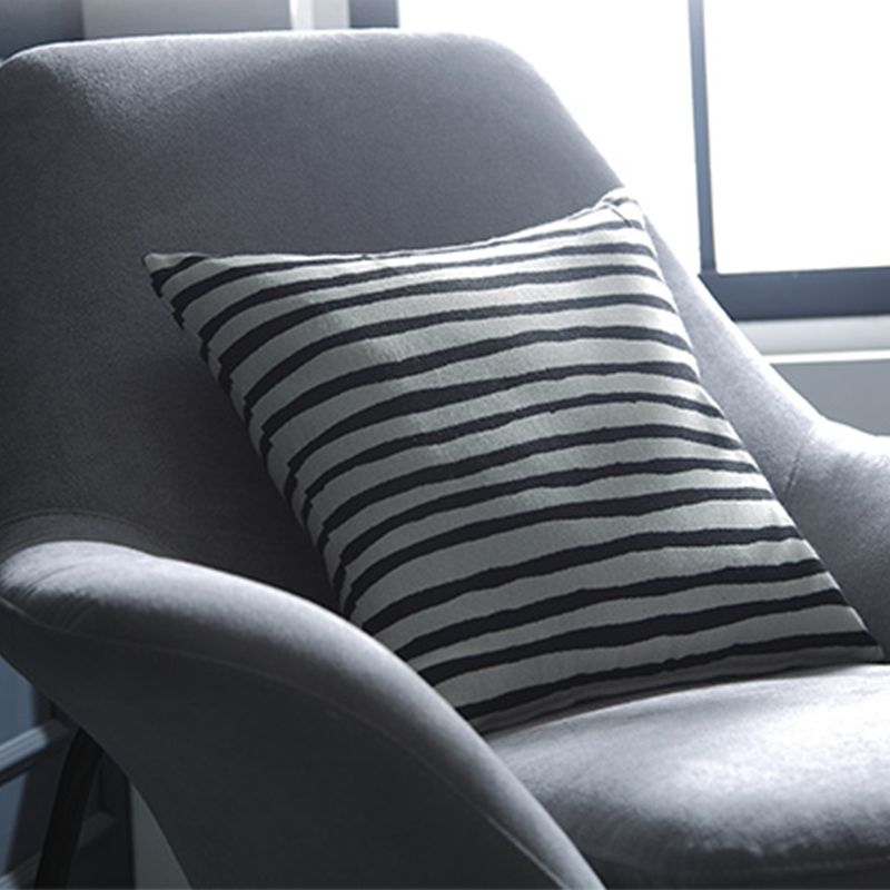 33.46" L x 30.70" W x 34.64" H Linen Accent Chair Flared Arms Lounge Chair Clearhalo 'Accent Chairs' 'accent_chairs' 'Chairs & Seating' 'furn' 'furn_accent_chairs' 'Furniture' 'furniture_accent_chairs' 'Living Room Furniture' 1200x1200_682c7985-1a9d-41ca-98c8-06d025d629cf