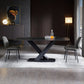 Black Sintered Stone Top Rectangle Dining Table Industrial Kitchen Table with Pedestal Base Clearhalo ' dining_table' 'Dining Tables & Seating' 'Dining Tables' 'furn' 'furn_dining_table' 'Furniture' 'furniture_dining_table' 'Kitchen & Dining Furniture' 'kitchen&dining_furn' 'kitchen' 'kitchen_dining_table' 1200x1200_6831e34f-4af2-472b-8ed5-b51c4a114117
