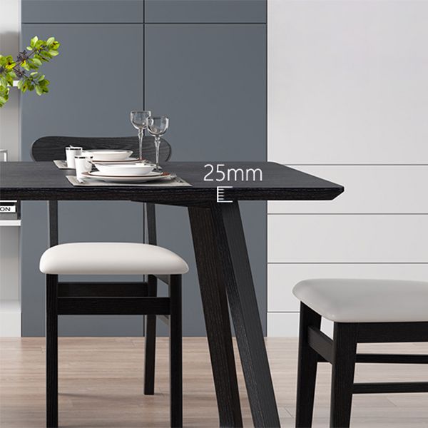 Industrial Rectangle Dining Table Ash Solid Wood Table with Double Pedestal Base Clearhalo ' dining_table' 'Dining Tables & Seating' 'Dining Tables' 'furn' 'furn_dining_table' 'Furniture' 'furniture_dining_table' 'Kitchen & Dining Furniture' 'kitchen&dining_furn' 'kitchen' 'kitchen_dining_table' 1200x1200_6832eda0-567b-4beb-83da-a95161aad326