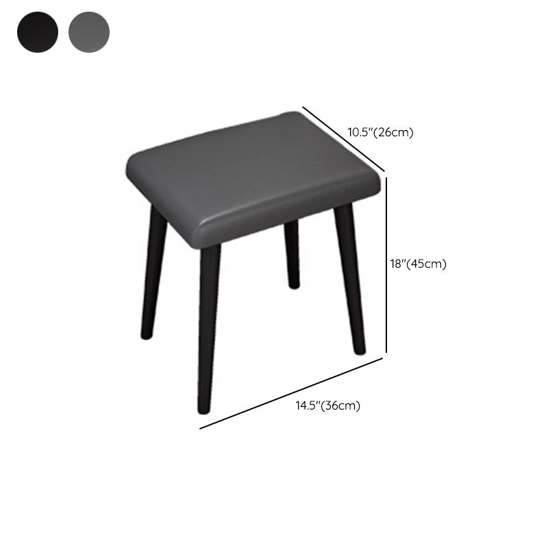 Tweedelige moderne gespiegelde ijdelheid set zwart/grijs gemanipuleerd houten dressoir