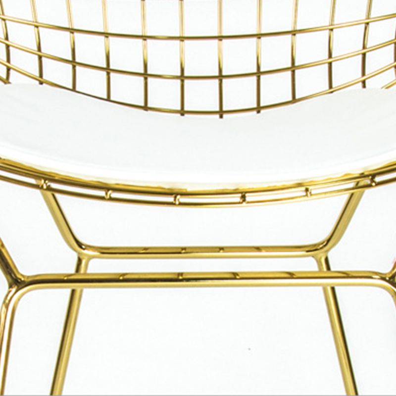 Contemporary Rectangle Bar and Counter Stool Metal Stool with 4 Legs Clearhalo 'Bar Furniture' 'Bar Stools' 'bar_stools' 'furn' 'furn_bar_stools' 'Furniture' 'furniture_bar_stools' 'Kitchen & Dining Furniture' 1200x1200_6834b4e2-f772-4b43-855e-b8cf8510460b