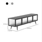 Modern Metal TV Media Stand Enclosed Storage TV Console with Doors for Living Room Clearhalo 'furn' 'furn_tv_stands_entertainment_centers' 'Furniture' 'Living Room Furniture' 'TV Stands & Entertainment Centers' 'TV Stands & Media Storage Furniture' 'tv_stands_entertainment_centers' 1200x1200_6836eafc-4b10-4c5f-806b-ef9ac8c2e3cc