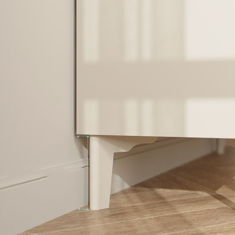 Tocador de madera de doble tocador horizontal contemporáneo para el hogar