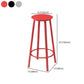 Contemporary Footrest Backless Barstool Matte Finish Iron Stool Clearhalo 'Bar Furniture' 'Bar Stools' 'bar_stools' 'furn' 'furn_bar_stools' 'Furniture' 'furniture_bar_stools' 'Kitchen & Dining Furniture' 1200x1200_6839c6ab-c81b-4b31-b39a-06ea2de4bd32