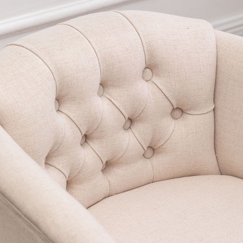 Farmhouse Fabric Home Arm Chair Matte Finish Solid Back Dining Chair Clearhalo 'Dining Chairs' 'Dining Tables & Seating' 'dining_chair' 'furn' 'furn_dining_chair' 'Furniture' 'Kitchen & Dining Furniture' 1200x1200_683a34a9-8302-4c05-b1fa-3d2934ac0710