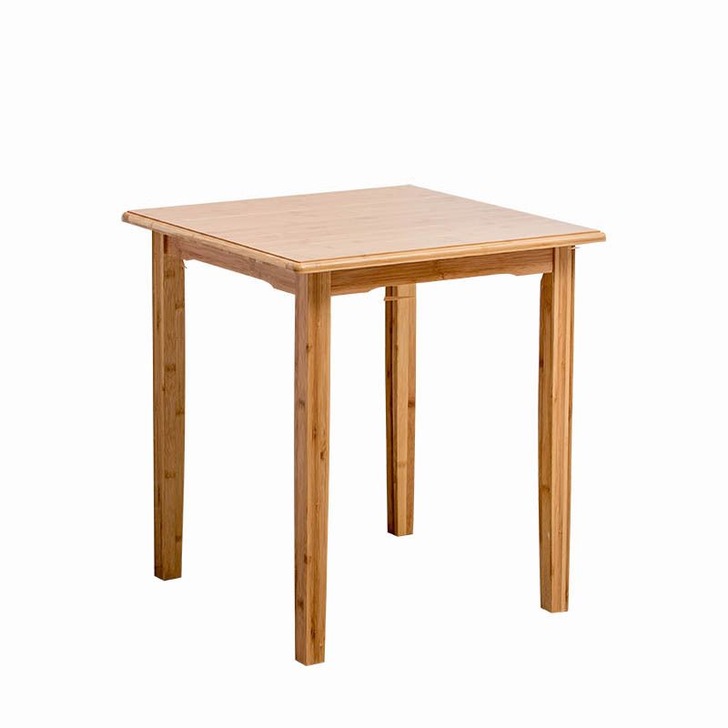 Tavolino in legno rettangolare nordico 4 gambe tavolo da cocktail naturale