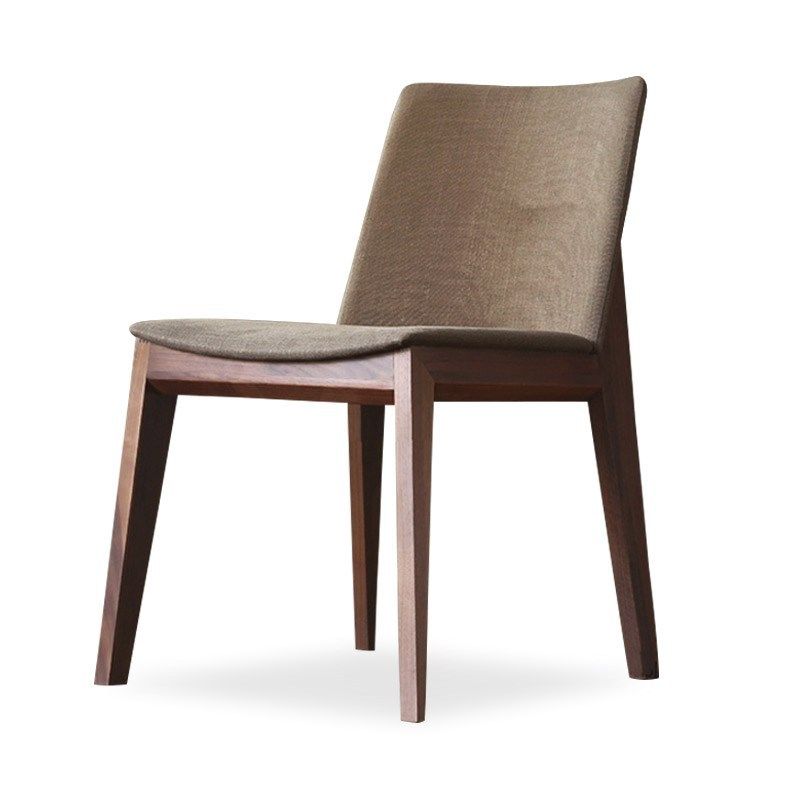 Wood Kitchen Armless Dining Chairs Contemporary Parsons Chairs Clearhalo 'Dining Chairs' 'Dining Tables & Seating' 'dining_chair' 'furn' 'furn_dining_chair' 'Furniture' 'Kitchen & Dining Furniture' 1200x1200_683b344e-9043-4835-ac4f-e49fd59acbd6