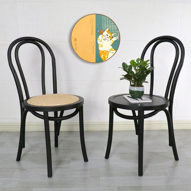 Modern Style Beech Wood Chair Windsor Back Side Kitchen Dining Chairs Set Clearhalo ' kitchen&dining_furn' 'Dining Chairs' 'Dining Tables & Seating' 'dining_chair' 'furn' 'furn_dining_chair' 'Furniture' 'furniture_dining_chair' 'Kitchen & Dining Furniture' 'kitchen' 1200x1200_683d63ba-f98e-43db-8bf5-d499dc7486b7