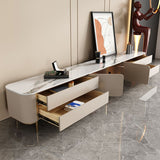 Glam Media Console Stone Media Console TV Stand with Drawers Clearhalo 'furn' 'furn_tv_stands_entertainment_centers' 'Furniture' 'Living Room Furniture' 'TV Stands & Entertainment Centers' 'TV Stands & Media Storage Furniture' 'tv_stands_entertainment_centers' 1200x1200_6841ea57-497f-4926-ae94-3c80854afca4