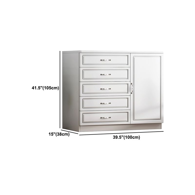 Armadio per accento di legno contemporaneo con cassetta del rettangolo del rettangolo