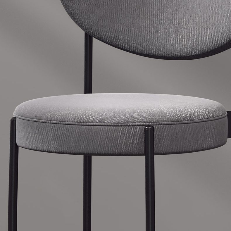 Modern Style Metal Dining Chair Open Back Dining Side Chairs for Kitchen Clearhalo ' kitchen&dining_furn' 'Dining Chairs' 'Dining Tables & Seating' 'dining_chair' 'furn' 'furn_dining_chair' 'Furniture' 'furniture_dining_chair' 'Kitchen & Dining Furniture' 'kitchen' 1200x1200_6843ac59-48a9-47e7-9b3f-9bc38b381da8