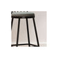 Leather Matte Finish Bristol Stool Low Back Footrest Barstool Clearhalo 'Bar Furniture' 'Bar Stools' 'bar_stools' 'furn' 'furn_bar_stools' 'Furniture' 'furniture_bar_stools' 'Kitchen & Dining Furniture' 1200x1200_684466fd-9980-4615-b4ec-5643874292b3
