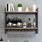 Metal Wall Mounted Wine Glass Stemware Rack Holder Industrial Wine Rack Kit Clearhalo 'furn' 'furn_wine_racks' 'Furniture' 'Kitchen & Dining Furniture' 'Wine Racks' 'wine_racks' 1200x1200_68477d5e-c684-4e37-941d-b074400ea9a5