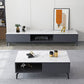 Glam Glass Top Media Console TV Stand Engineered Wood TV Console Clearhalo 'furn' 'furn_tv_stands_entertainment_centers' 'Furniture' 'Living Room Furniture' 'TV Stands & Entertainment Centers' 'TV Stands & Media Storage Furniture' 'tv_stands_entertainment_centers' 1200x1200_684dbbfc-e0fc-4575-b164-d2ac79caa3ca