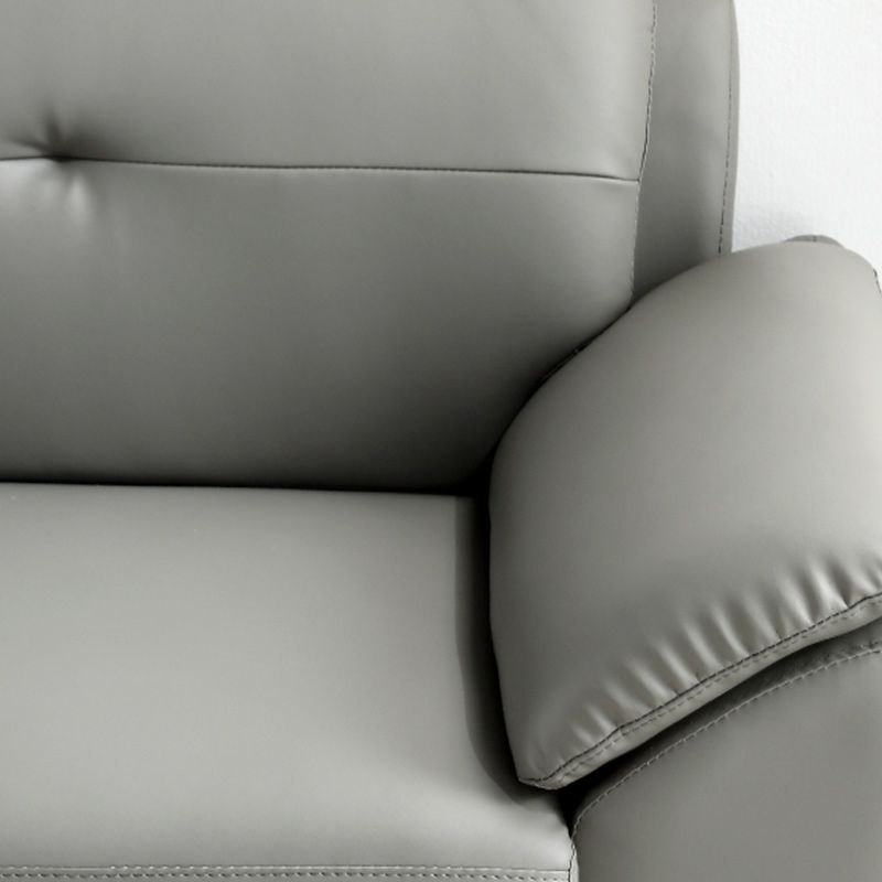 Glam Gray Tufted Split-Back Stationary Stain Resistant Standard Sofa Clearhalo 'furn' 'furn_sofas' 'Furniture' 'furniture_sofas' 'Living Room Furniture' 'Sofa' 'sofas' 1200x1200_684e41a9-50a0-4edb-8873-92c2f7fc7cfc