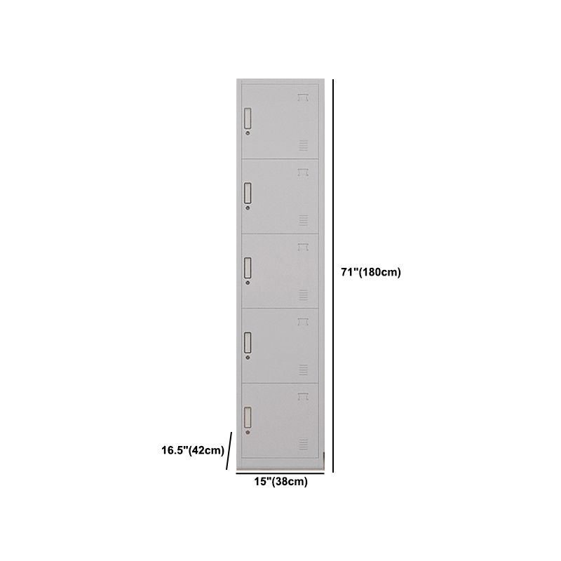 Contemporary Hinged Wardrobe Cabinet Steel Wardrobe Closet for Home