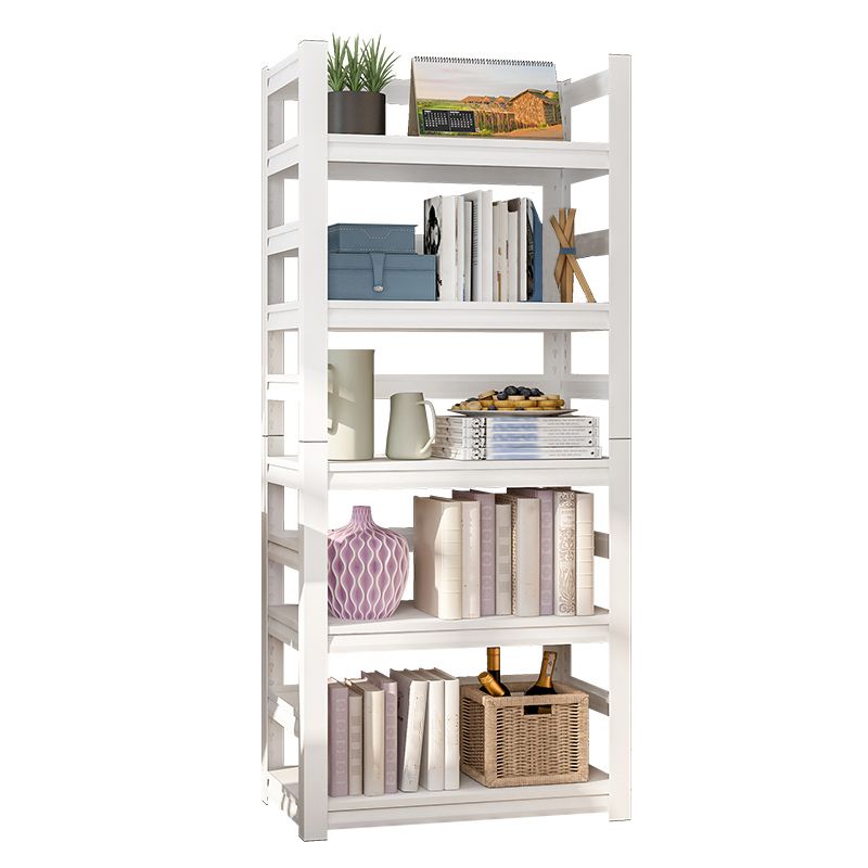 Steel Industrial Etagere Bookshelf White and Black Vertical Bookshelf for Home Clearhalo 'Bookcases' 'furn' 'furn_bookcases' 'Furniture' 'furniture_bookcases' 'kitchen' 'kitchen_bookcases' 'Living Room Furniture' 'Office Furniture' 1200x1200_684ea4dd-56cc-4761-b56d-e72c3a28c1ef