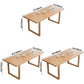 Rectangle Wooden Table in Nature Modern Pine Table with Double Pedestal Clearhalo ' dining_table' 'Dining Tables & Seating' 'Dining Tables' 'furn' 'furn_dining_table' 'Furniture' 'furniture_dining_table' 'Kitchen & Dining Furniture' 'kitchen&dining_furn' 'kitchen' 'kitchen_dining_table' 1200x1200_685008cc-62c5-4aec-9d3e-fd0c04499c43