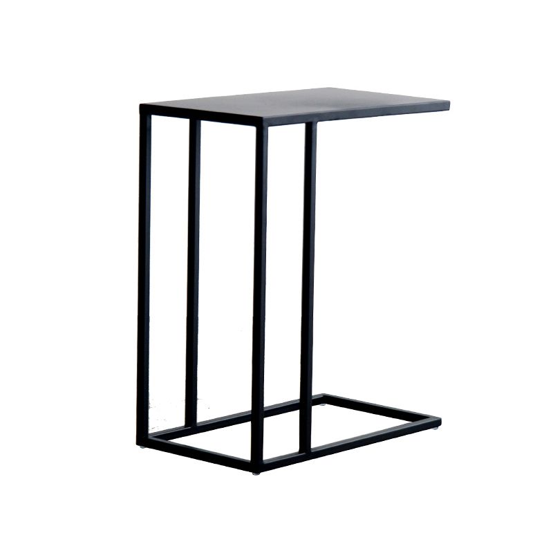 Tavolino laterale rettangolare della fascia alta rettangolare della metà secolo da 17,7 pollici