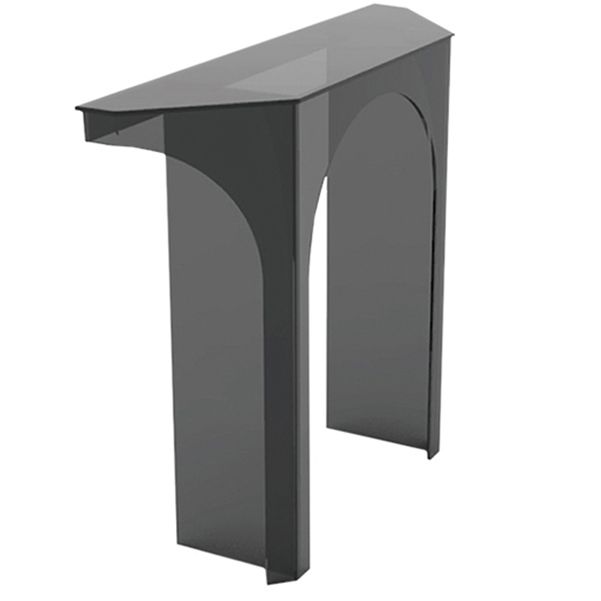 33,46 "tavolo da console moderno alto tavolo per accento acrilico per Hall