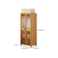 Modern Style Wardrobe Cabinet Wood Clothes Rail Wardrobe Armoire with Legs Clearhalo 'Armoires & Wardrobes' 'armoires_wardrobes' 'Bedroom Furniture' 'furn' 'furn_armoires_wardrobes' 'Furniture' 1200x1200_6854a1f0-4b69-4e6d-be8d-610dc643bd3a