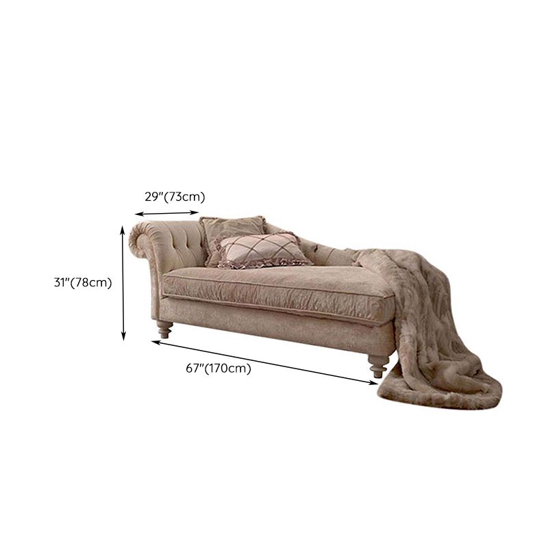 Scandinavian Upholstered Chaise Lounge Couch Fabric Chaise Lounge Chair Clearhalo 'Chairs & Seating' 'Chaise Lounge' 'chaise_lounge' 'furn' 'furn_chaise_lounge' 'Furniture' 'Living Room Furniture' 1200x1200_685add55-07a0-47c0-b6b1-9ab54515b1e1