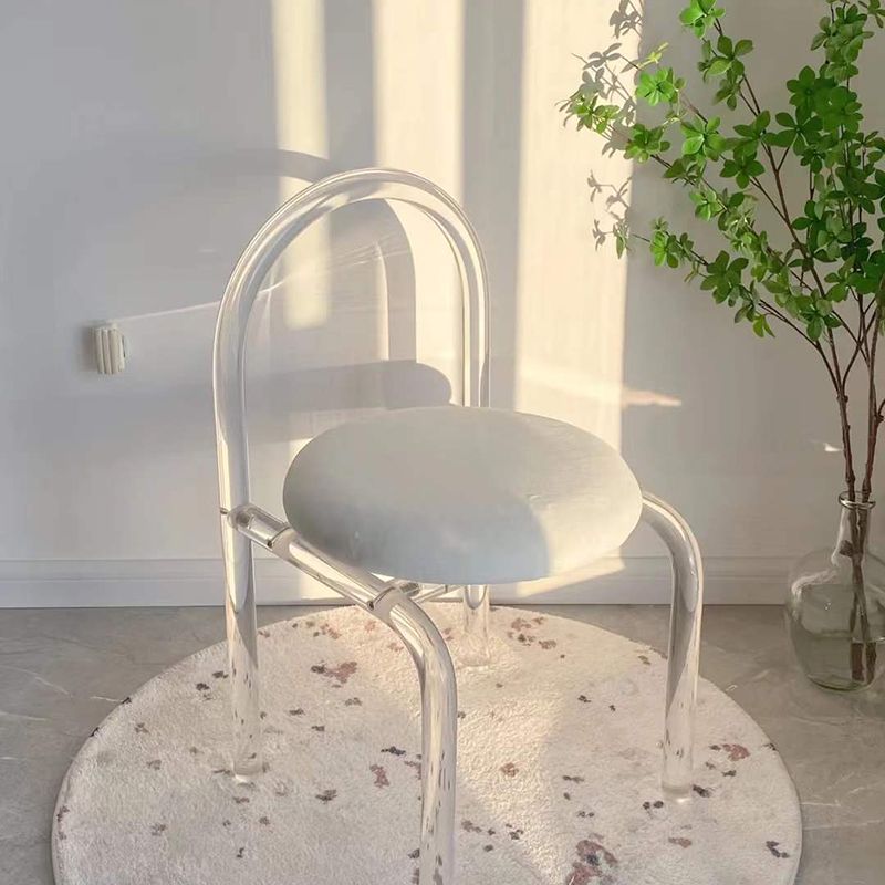 Modern 1/7 Pieces Dining Set Rectangle Acrylic Dining Table for Kitchen Clearhalo 'Dining Room Sets' 'Dining Tables & Seating' 'dining_room_set' 'furn' 'furn_dining_room_set' 'Furniture' 'furniture_dining_room_set' 'Kitchen & Dining Furniture' 1200x1200_685c8244-94f0-46e0-a354-60a20ea7cb38