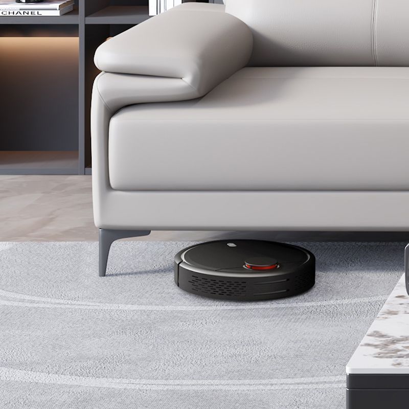 Contemporary Light Grey Sofa with Pillow Top Arm for Apartment 35.43" Clearhalo 'furn' 'furn_sectionals' 'Furniture' 'furniture_sectionals' 'kitchen' 'kitchen_sectionals' 'Living Room Furniture' 'Sectionals' 1200x1200_685f7b23-be98-457f-afca-428ae0e2da28