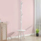 Modern Cheat Rack Free Stand Solid Wood Clother Hanger met jashaken