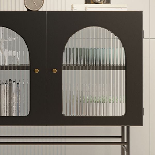 13.78"W Sideboard Contemporary Style Dining Server with 2 Doors for Kitchen Dining Room Clearhalo 'buffet_sideboard' 'Buffets & Sideboards' 'furn' 'furn_buffet_sideboard' 'Furniture' 'Kitchen & Dining Furniture' 1200x1200_68669a38-7959-484c-bab0-ae799005bc15