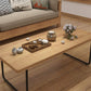 Contemporary Sled Coffee Table Solid Wood Coffee Cocktail Table Clearhalo 'Coffee & Accent Tables' 'Coffee Tables' 'coffee_tables' 'furn' 'furn_coffee_tables' 'Furniture' 'Living Room Furniture' 1200x1200_6866dcd4-7dca-4064-9f72-9c76a104bb22