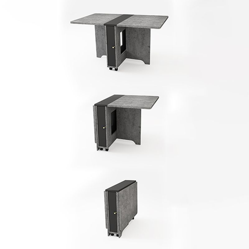 Foldable Artificial Wood Table Modern Rectangle Table with Storage (only table) Clearhalo ' dining_table' 'Dining Tables & Seating' 'Dining Tables' 'furn' 'furn_dining_table' 'Furniture' 'furniture_dining_table' 'Kitchen & Dining Furniture' 'kitchen&dining_furn' 'kitchen' 'kitchen_dining_table' 1200x1200_6867a479-0fd1-4037-a5b2-80e46d68eeea