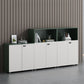Nordic Style File Cabinets Solid Wood White Horizontal File Cabinet Office Clearhalo 'Filing Cabinets' 'filling_cabinets' 'furn' 'furn_filling_cabinets' 'Furniture' 'Office Furniture' 1200x1200_6868f3c5-c94f-4b94-a916-57a49dc20687