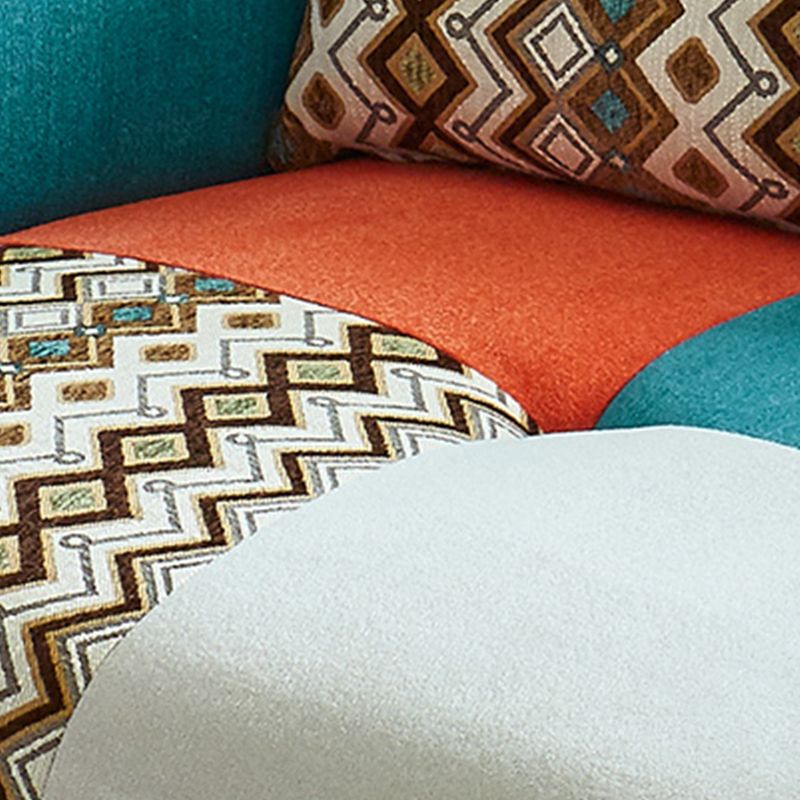 33.86" D x 31.89" H Curved Fabric 3-Seater Sofa Bohemia Style Sofa Clearhalo 'furn' 'furn_sofas' 'Furniture' 'furniture_sofas' 'kitchen' 'kitchen_sofas' 'Living Room Furniture' 'Sofa' 'sofas' 1200x1200_6869375b-0c7e-4166-9812-28d5b347800e