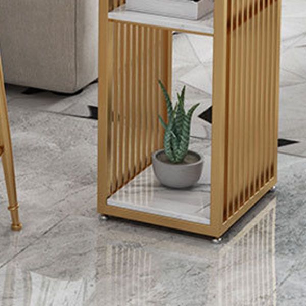 Juego de mesa de bar estilo Glam, juego de mostrador rectangular de mármol sintético de 1/3 piezas