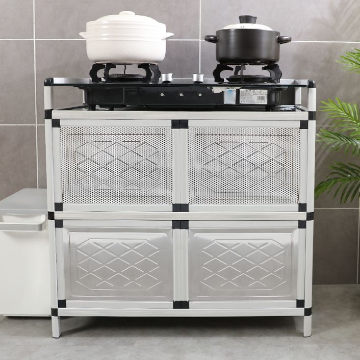 Server da pranzo in stile contemporaneo in metallo per cucina e sala da pranzo